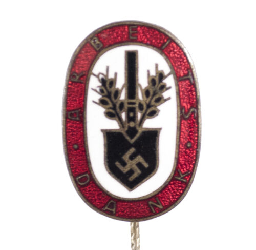 (RAD) Reichsarbeitsdienst – Arbeitsdank badge stickpin