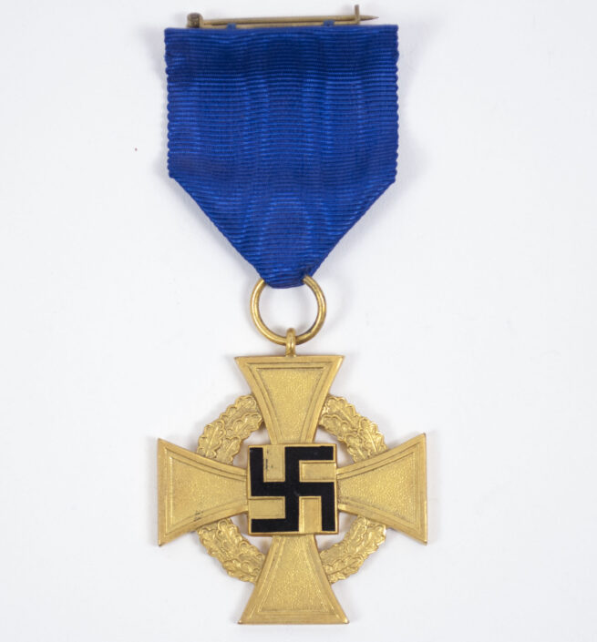 Treue Dienst 40 Jahre medaille + etui Loyal Service cross 40 Years
