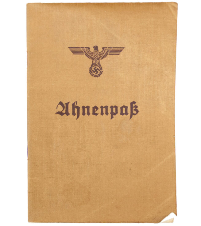WWII German Ahnenpass (ancestry pass)