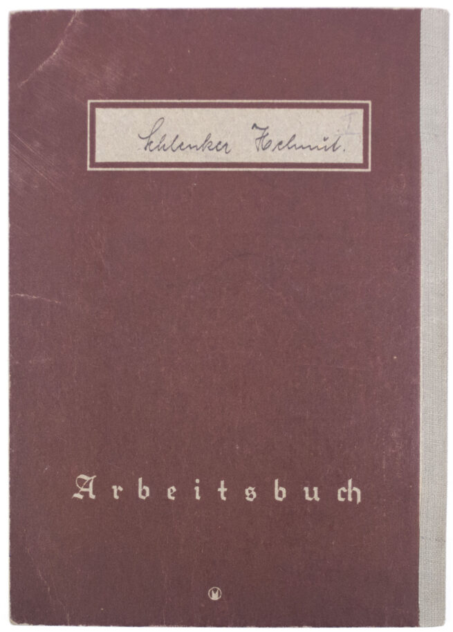Arbeitsbuch second type from Arbeitsamt Rottweil