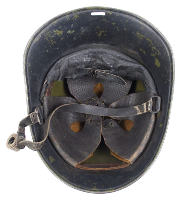 WWII Dutch TENO Helmet with decals