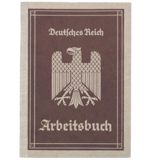 Arbeitsbuch first type, Arbeitsamt Stuttgart