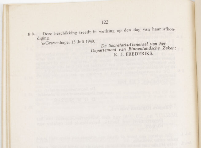 (Book) Leerboek voor de Politie - Aanvulling Juni 1941