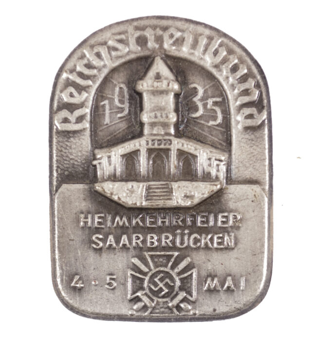 Reichstreubund - Heimkehrfeier Saarbrücken 4.5. Mai 1935 abzeichen