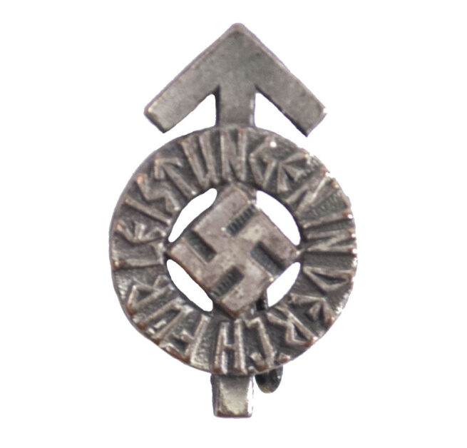 Hitlerjugend (HJ) Miniature Leistungsabzeichen in silver