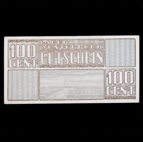 Lager Westerbork Gutschein 100 Cent (money bill)