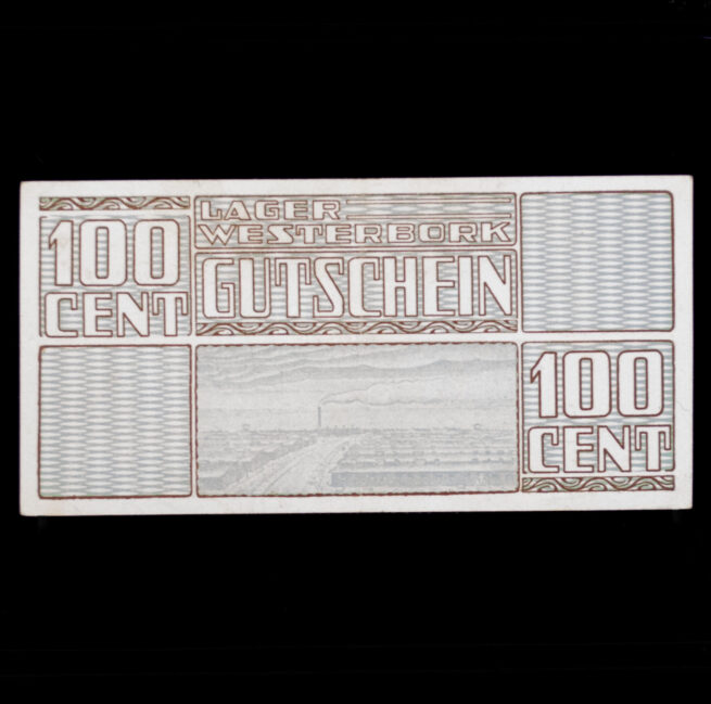 Lager Westerbork Gutschein 100 Cent (money bill)