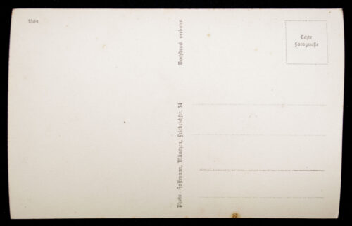 (Postcard) Ritterkreuz mit Eichenlaub Träger Hauptmann Huy