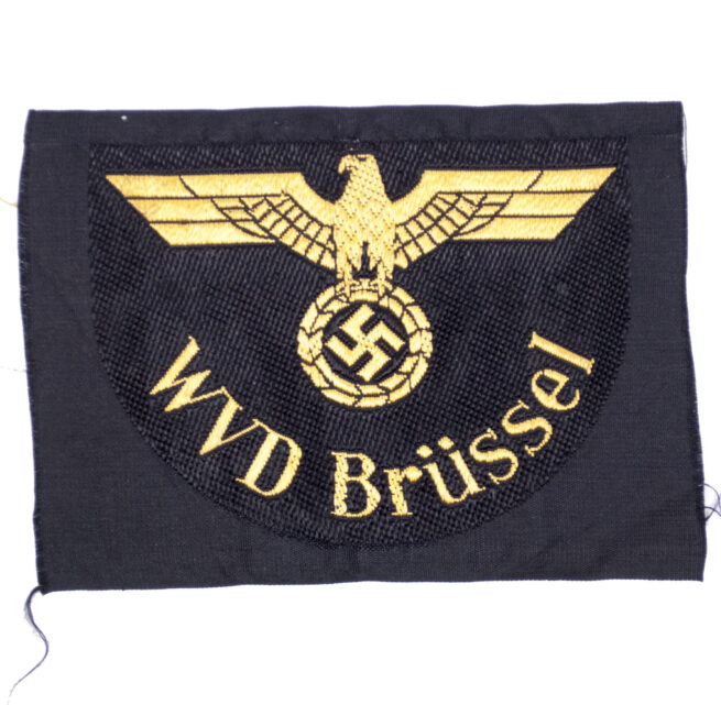 Reichsbahn sleeve insignia WVD Brussel