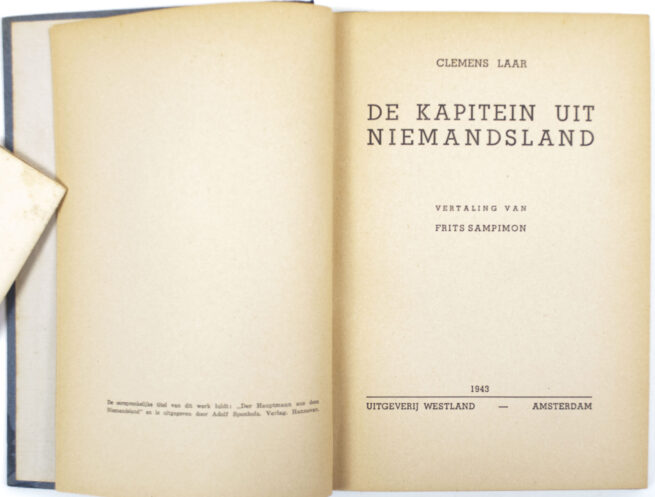 (Book NSB) De Kapitein uit Niemandsland 1943