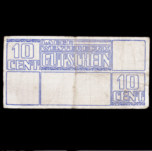 Lager Westerbork Gutschein 10 Cent (money bill)