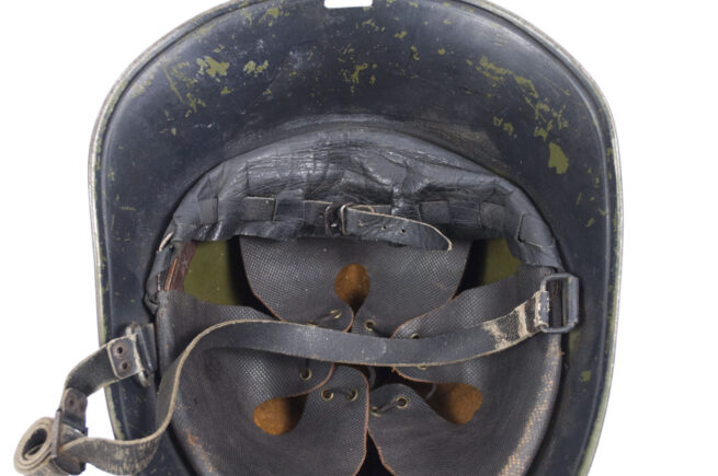 WWII Dutch TENO Helmet with decals