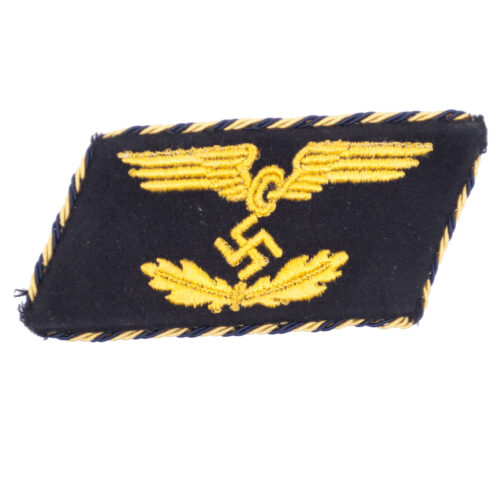 Deutsche Reichsbahn single officer collar tab