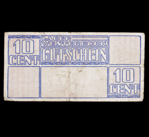 Lager Westerbork Gutschein 10 Cent (money bill)