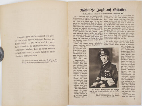 (Brochure) Ran an den Feind! Kampfberichte von unsere Kriegsmarine