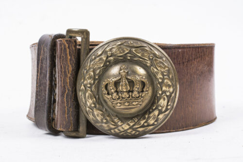 (WWI) Bavarian officers belt and buckle