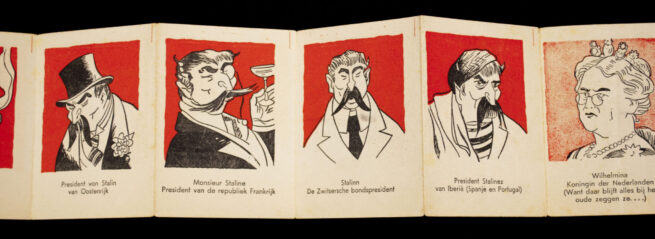 Dutch (NSB) Anti-Bolsjewist foldable mini-booklet (1943)