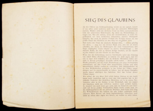 (Brochure) SS-Oberabschnitt Alpenland - Feldpost Brief (1943)