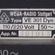 German WWII Radio/Volksempfanger – VE 301 DYN (1938) German WWII Radio/Volksempfanger – VE 301 DYN (1938)