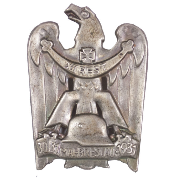 Stahlhelmbund - XII Reichsfrontsoldatentag 30.31. Mai Breslau 1931 abzeichen