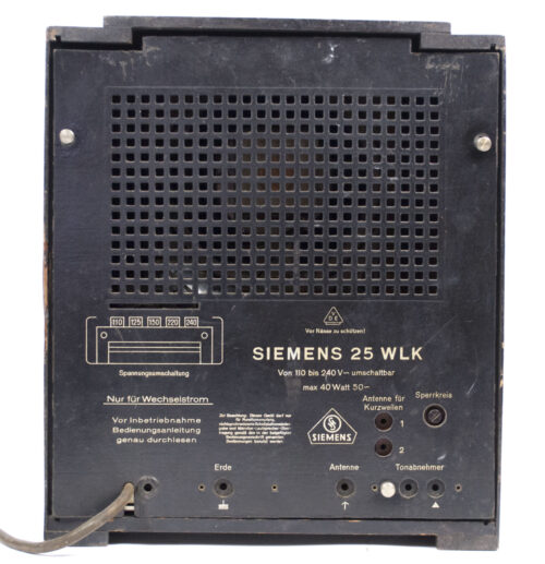 Siemens WLK25 radio reciever from 19331934 (RARE!)