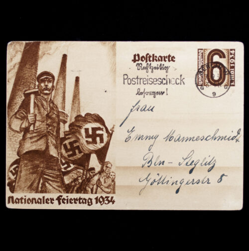 (Postcard) Nationaler Feiertag 1934
