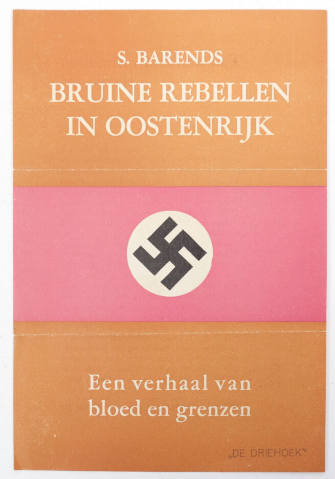(Book) S. Barends - Bruine rebellen in Oostenrijk + promotional flyer (!)