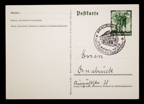 (Postcard) Austrian Annexaton on 13 March 1938