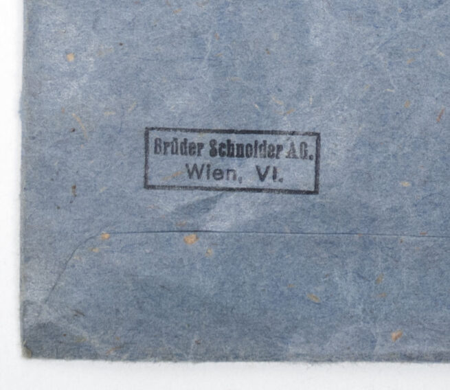 Mutterkreuz Mothersross silver with enveloppe (maker Brüder Schneider)