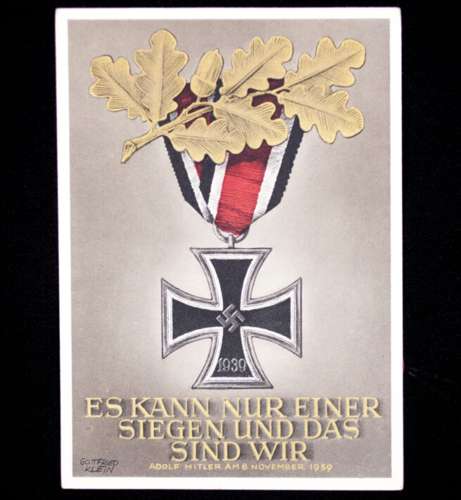 (Postcard) Iron Cross - Es kann nur einer siegen und das sind Wir