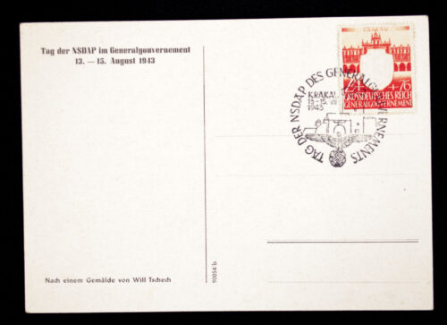 (Postcard) Nicht Du bist der Massstab! Sondern die front!