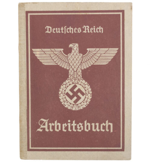 Arbeitsbuch second type from Arbeitsamt Düsseldorf