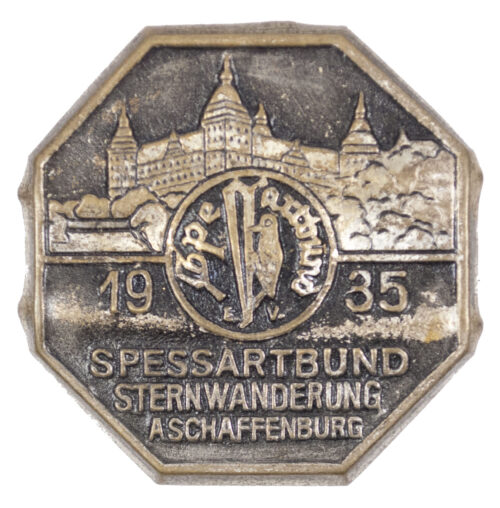 Spessartbund Sternwanderung Aschaffenburg 1935 abzeichen