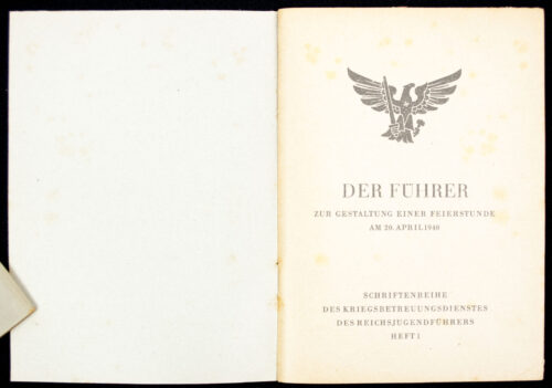 Schriftenreihe des Kriegsbetreuungsdienstes des Reichsjugendführers