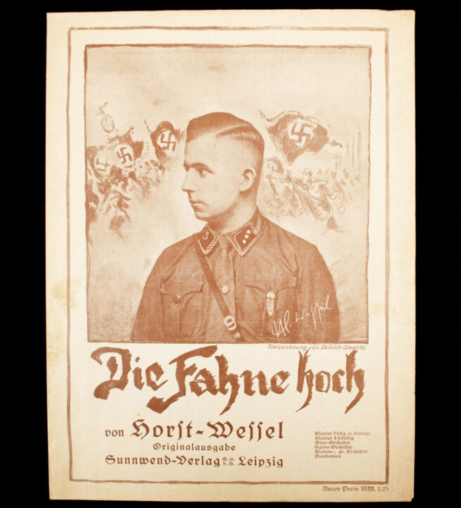 Die Fahne Hoch von Horst Wessel - sheet music