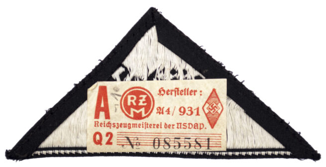 Bund Deutsche Mädel (BDM) Gebietsdreieck Südost Wien with RZM label
