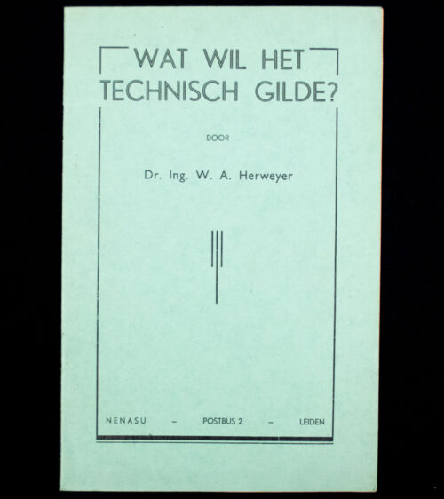 (NSB brochure) Herweyer - Wat wil het Technisch Gilde (1941)