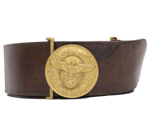 NSDAP-Leaders-belt-and-buckle-maker-marked-RZM-M472