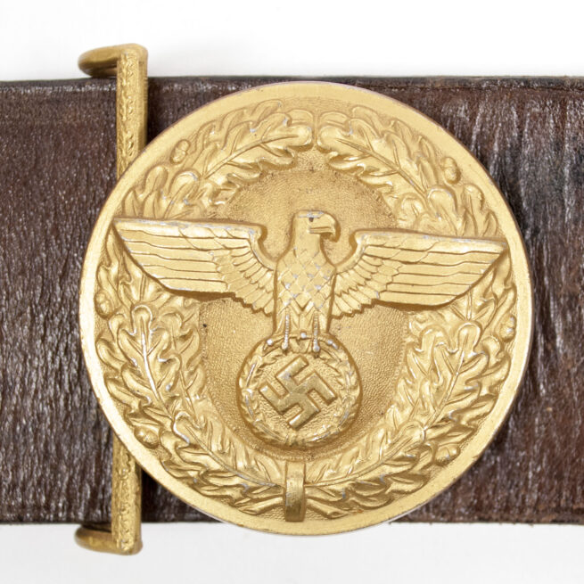 NSDAP-Leaders-belt-and-buckle-maker-marked-RZM-M472