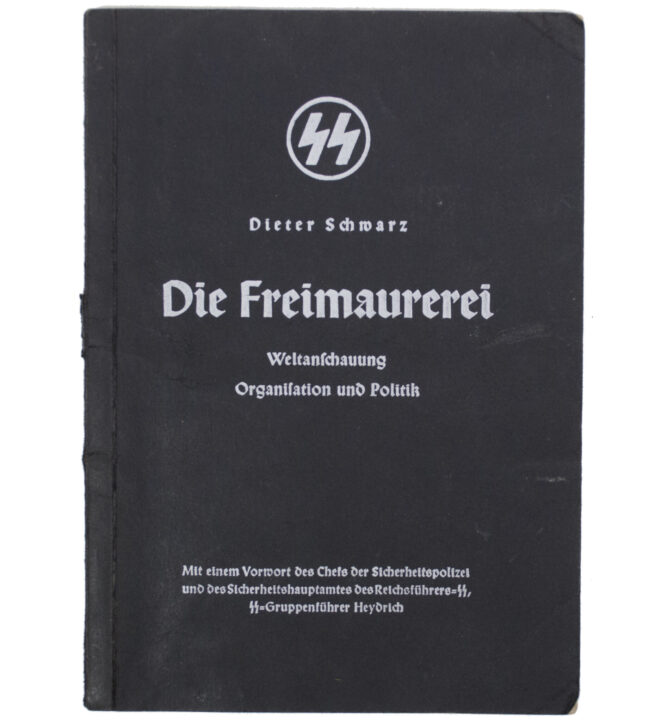 (Brochure) SS - Dieter Schwarz - Die Freimaurerei (1938)