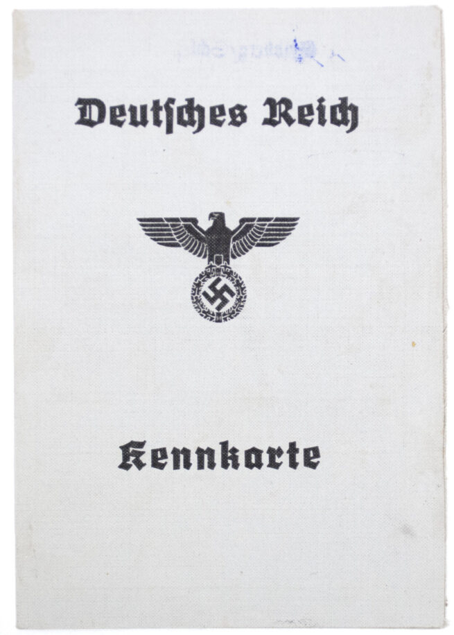 Arbeitsbuch second type from Arbeitsamt Goldberg + Kennkarte