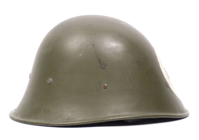 WWII Nederlandse leger 1940 Artsen helm (Geneeskundige Troepen)