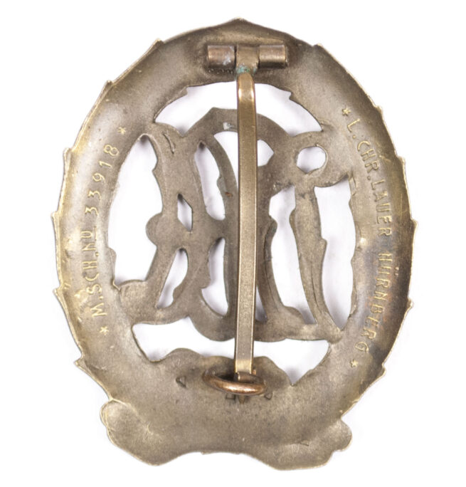 Sportabzeichen DRA (Deutscher Reichsausschuss für Leibesübungen) in Bronze