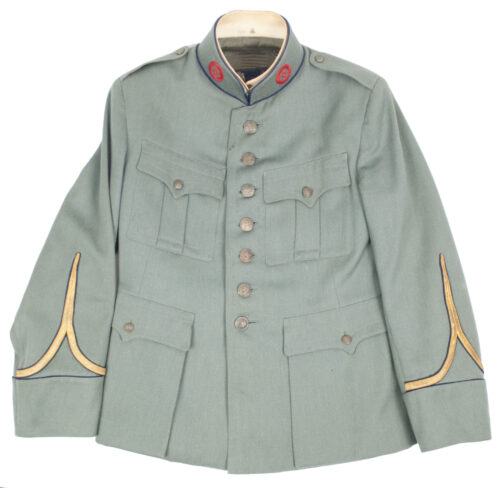 (Dutch Army before 1940) Tunic Wachtmeester Motordienst (Named!) 1939