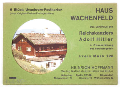 (Postcard map) Haus Wachenfeld - 6 Stück Uvachrom-Postkarten