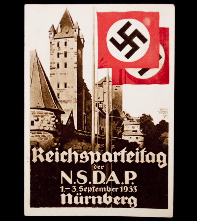 (Postcard) Reichsparteitag der NSDAP 1.-3. September 1933 Nürnberg