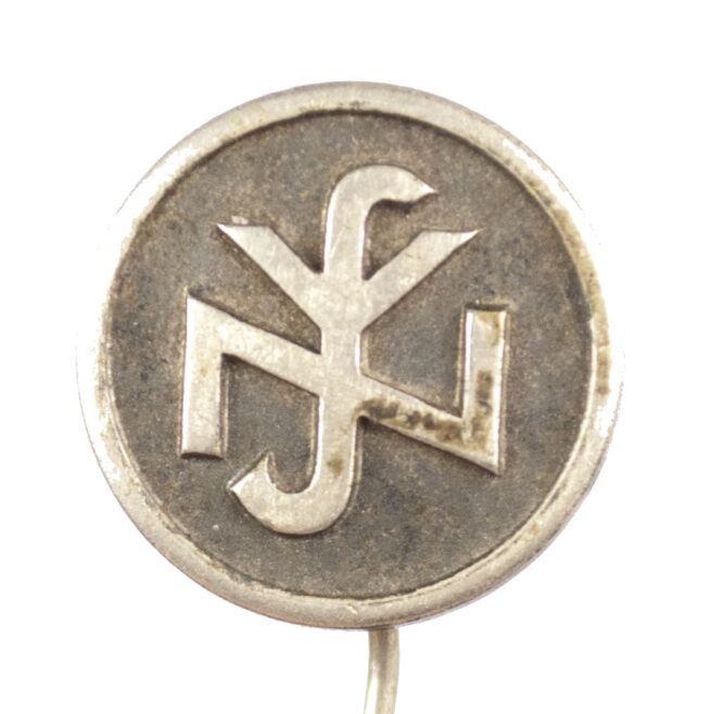(NSV) Nationalsozialistische Volkswohlfahrt Memberpin (RZM 76 marked)