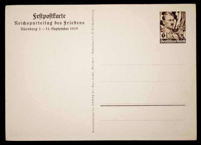(Postcard) Reichsparteitag 1939