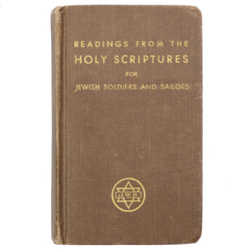 Readings from the Holy Scriptures for Jewish soldiers and sailors (1942)