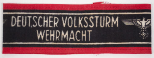 WWII German Volkssturm Armband